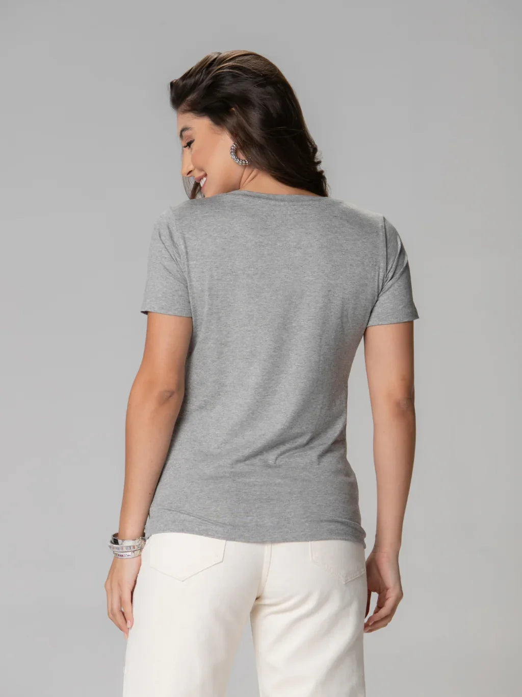 T-shirt Estampada Coqueiros - Divina Garota