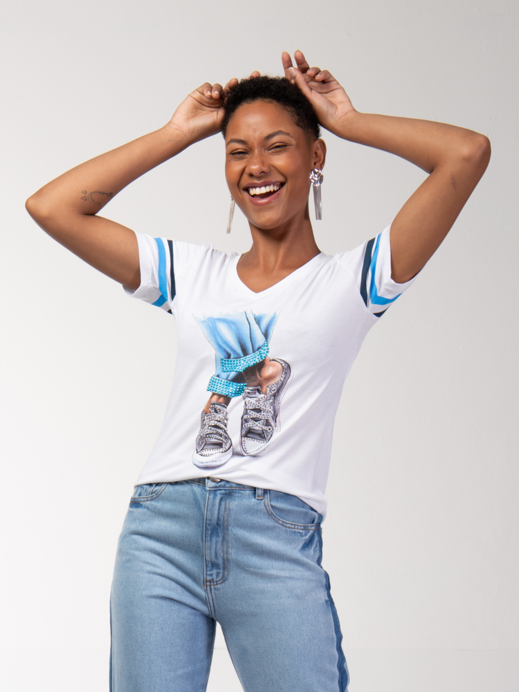 T-shirt Tênis All Jeans - Divina Garota
