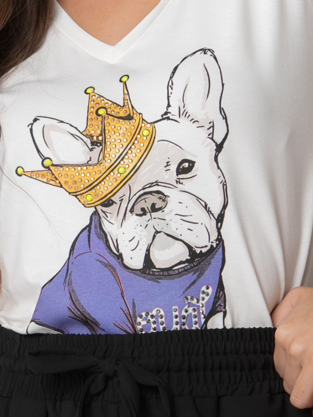 T-shirt King Dog - Divina Garota