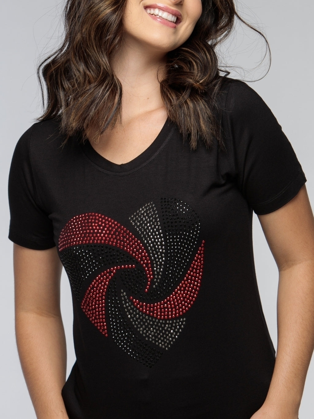 T-Shirt Spiral Heart - Divina Garota