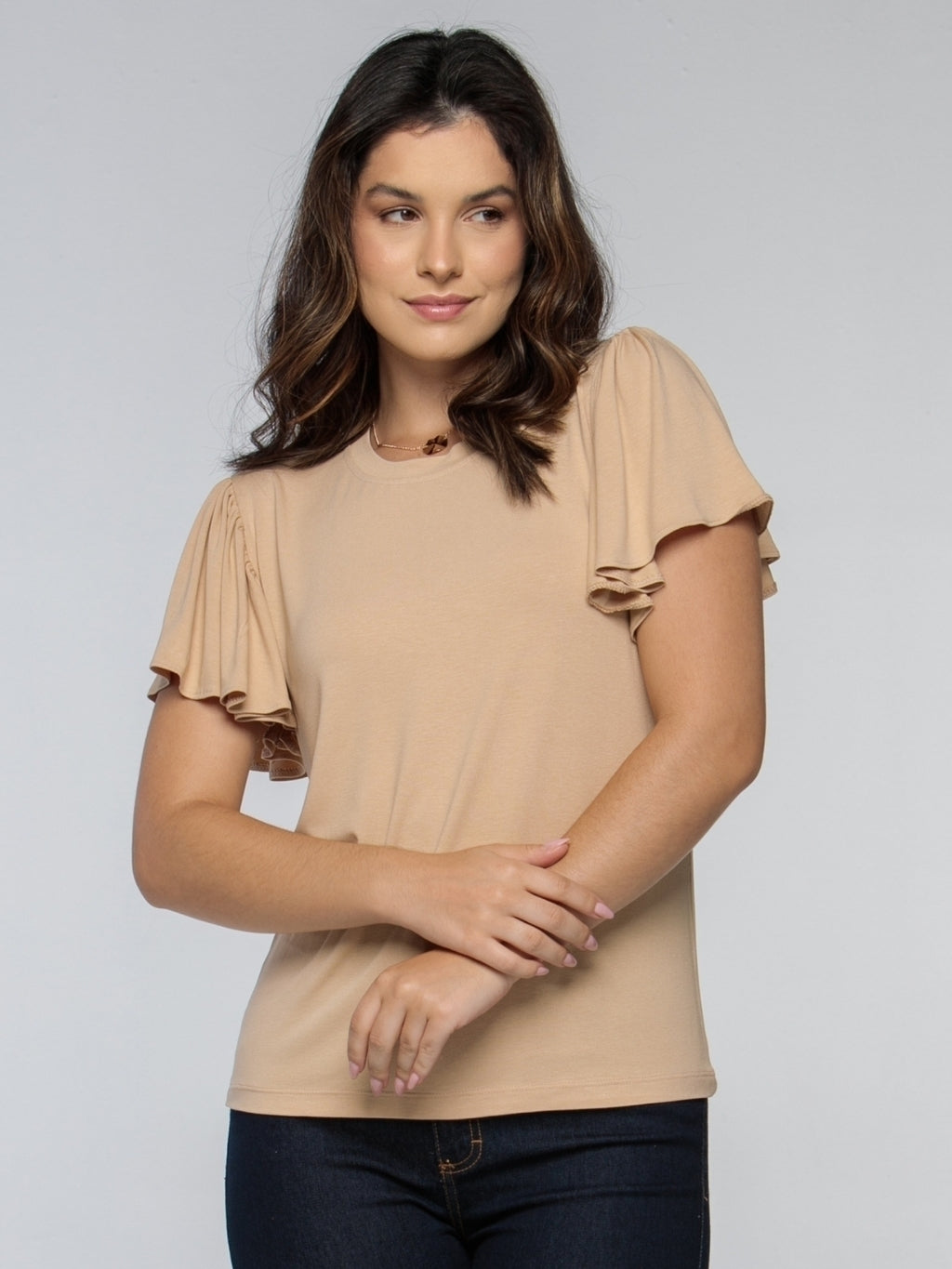 Blusa Essencial Manga Jabô - Divina Garota