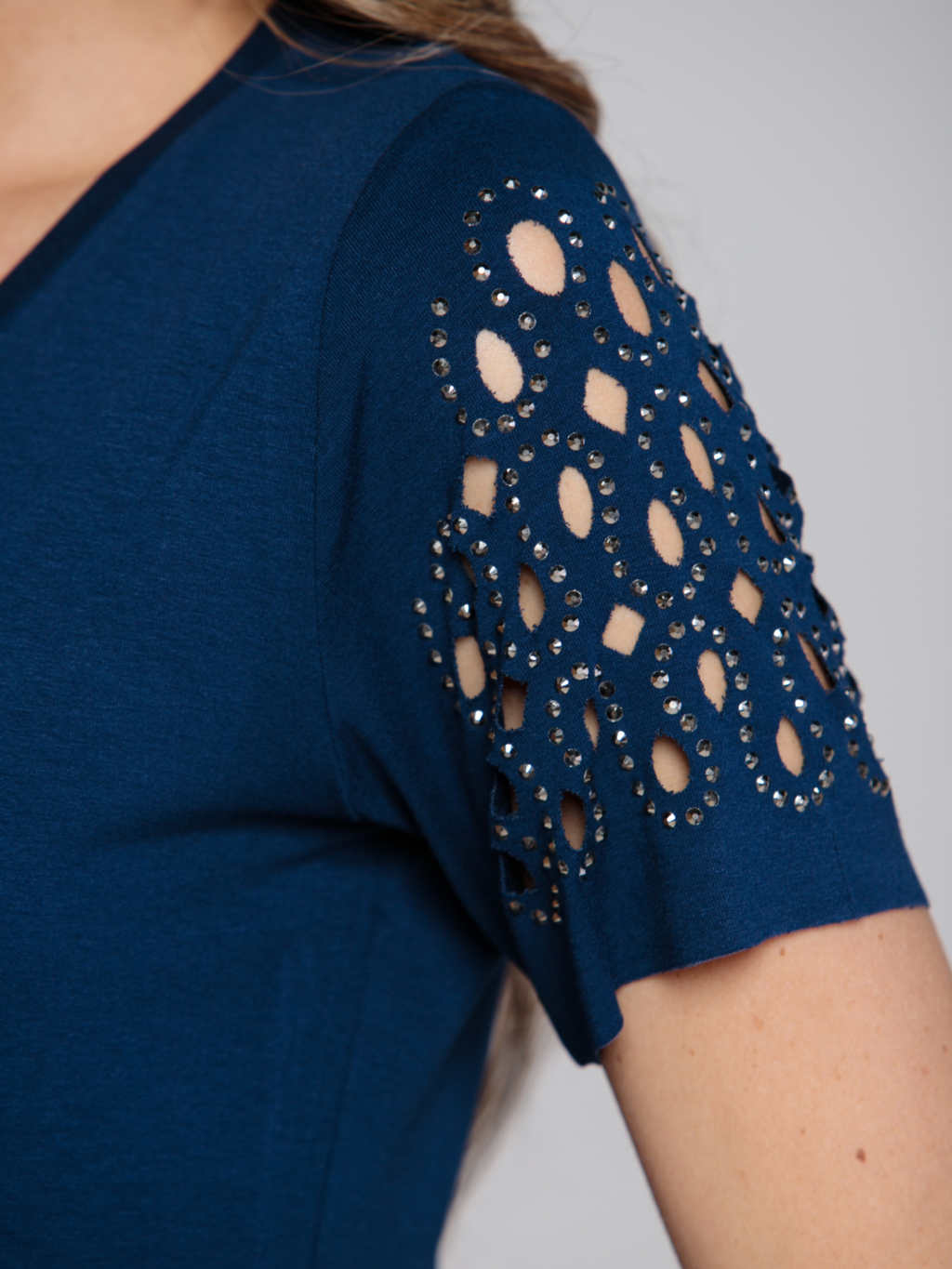 T-shirt Mosaico Strass