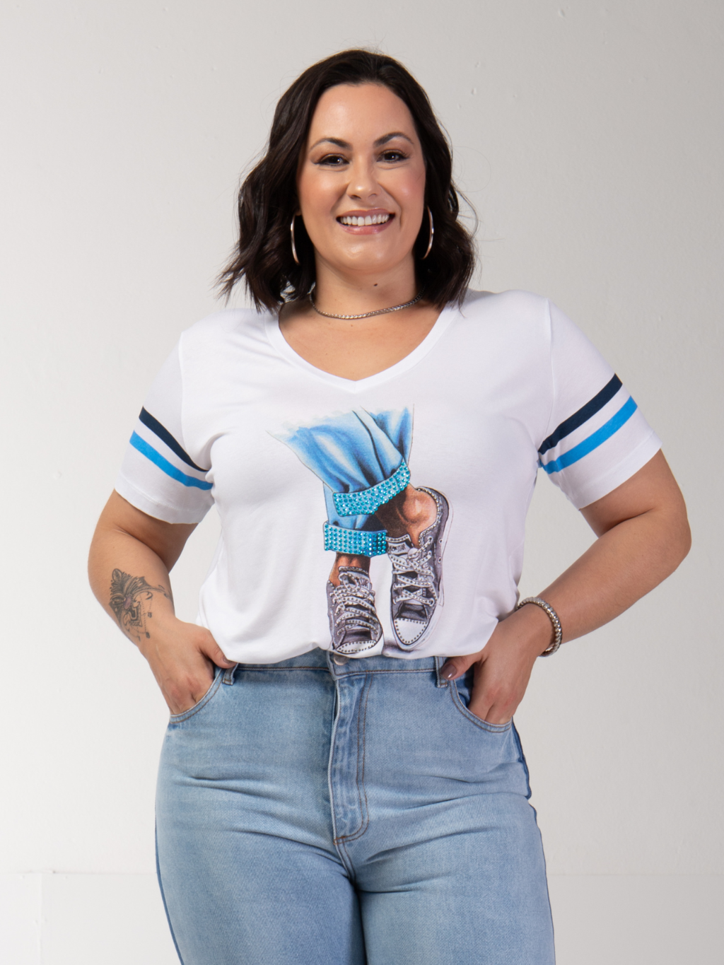 T-shirt Tênis All Jeans - Divina Garota