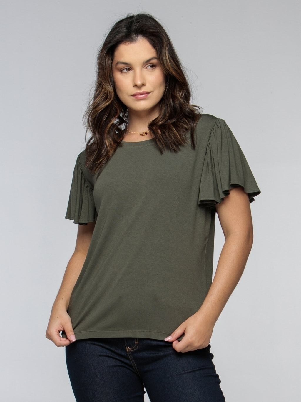 Blusa Essencial Manga Jabô - Divina Garota