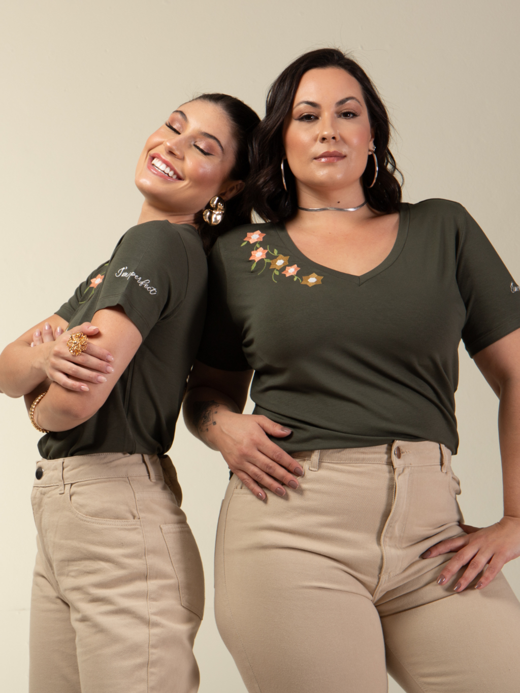 T-shirt I'm Perfect Bordado - Divina Garota