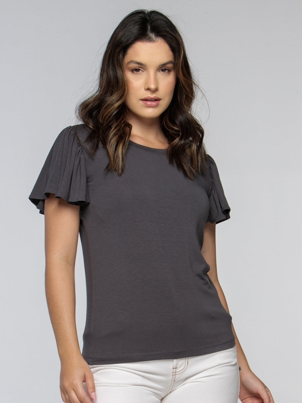 Blusa Essencial Manga Jabô - Divina Garota