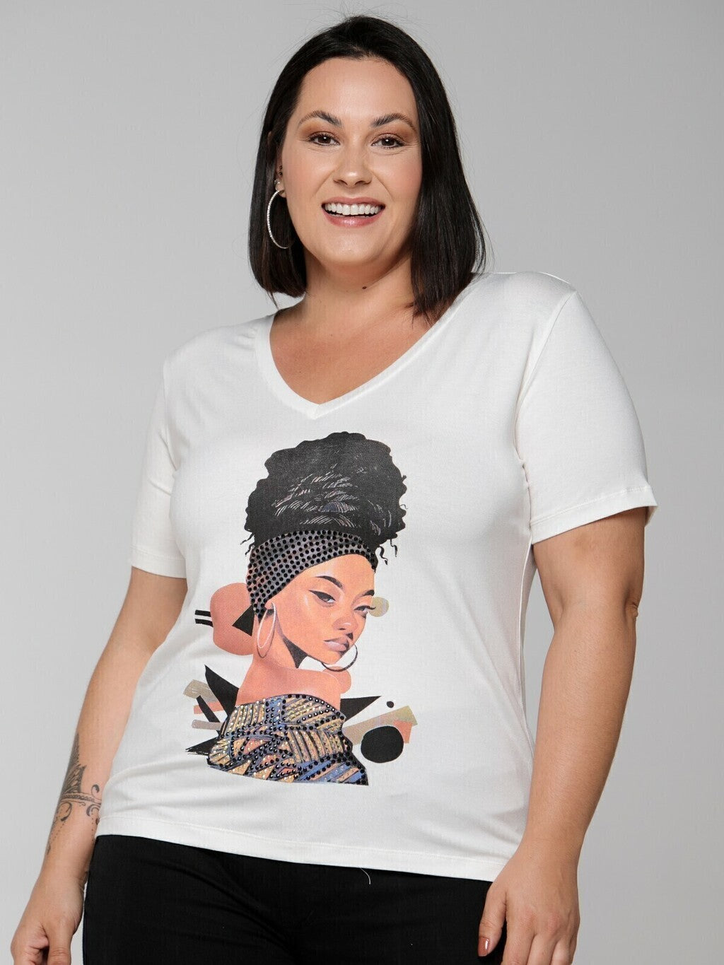 T-Shirt Morena - Divina Garota