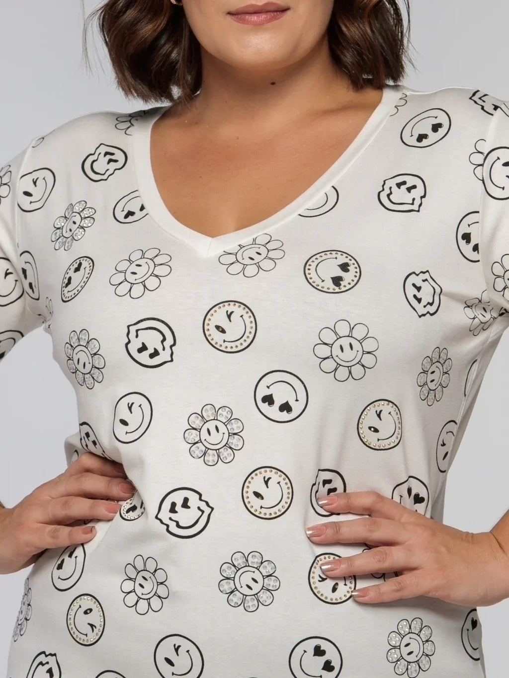 T-Shirt Smile - Divina Garota