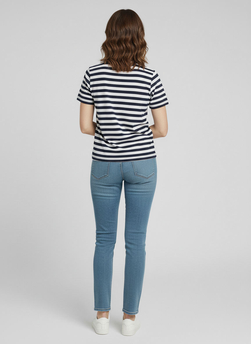 T-shirt Listrada Navy