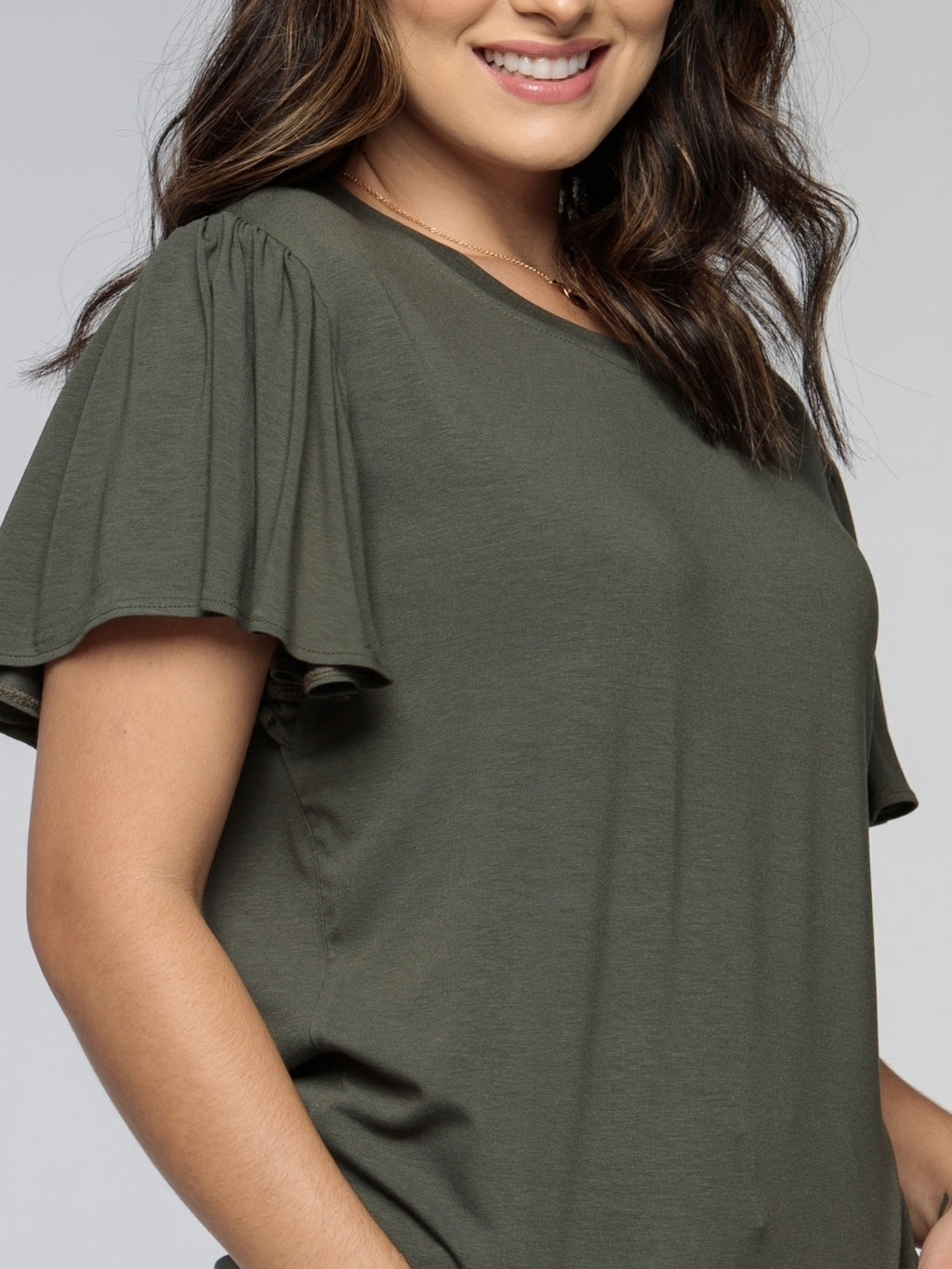 Blusa Essencial Manga Jabô - Divina Garota