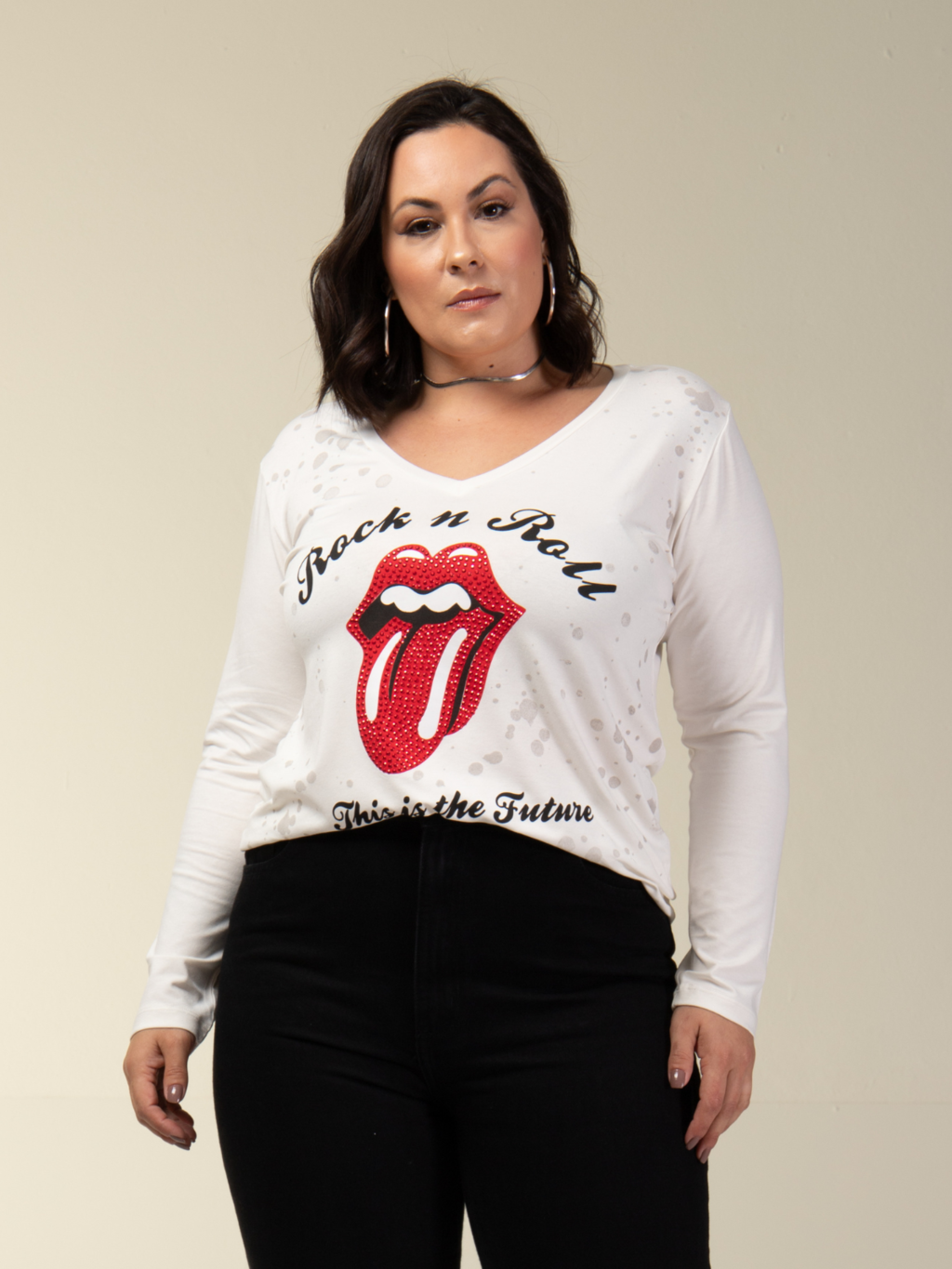 Blusa Rock n Roll - Divina Garota