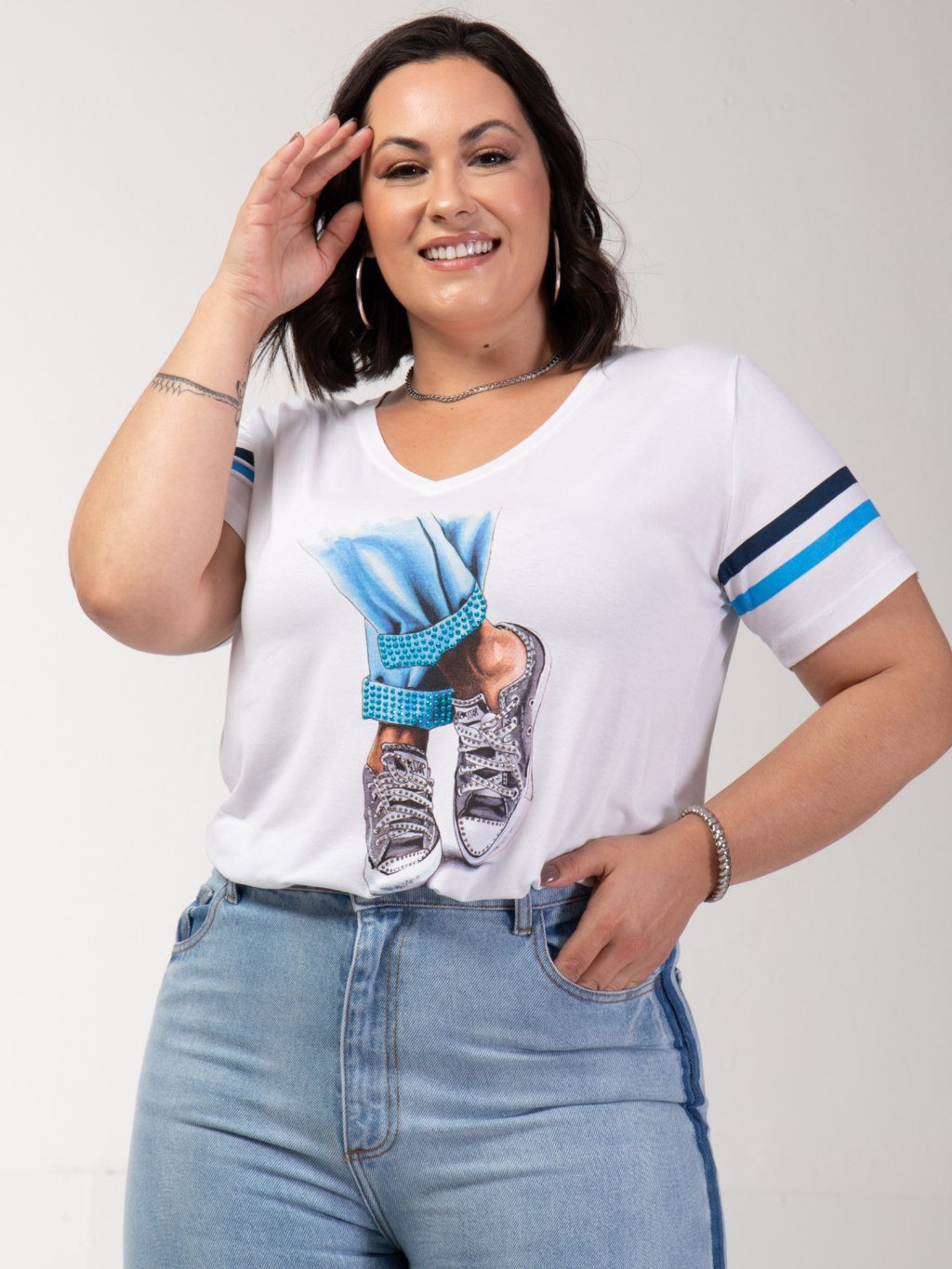 T-shirt Tênis All Jeans - Divina Garota