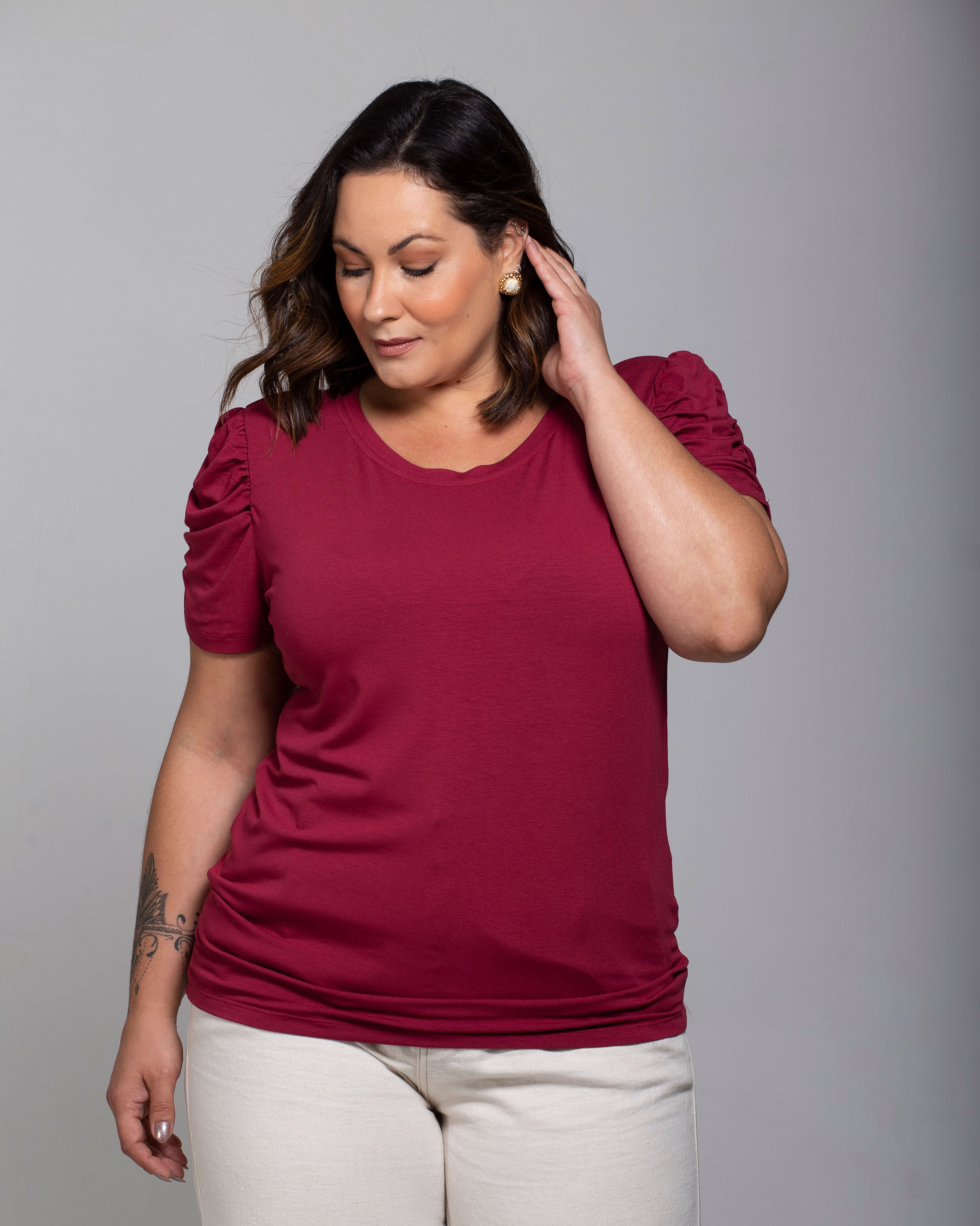 T-shirt Essencial Bufante - Divina Garota