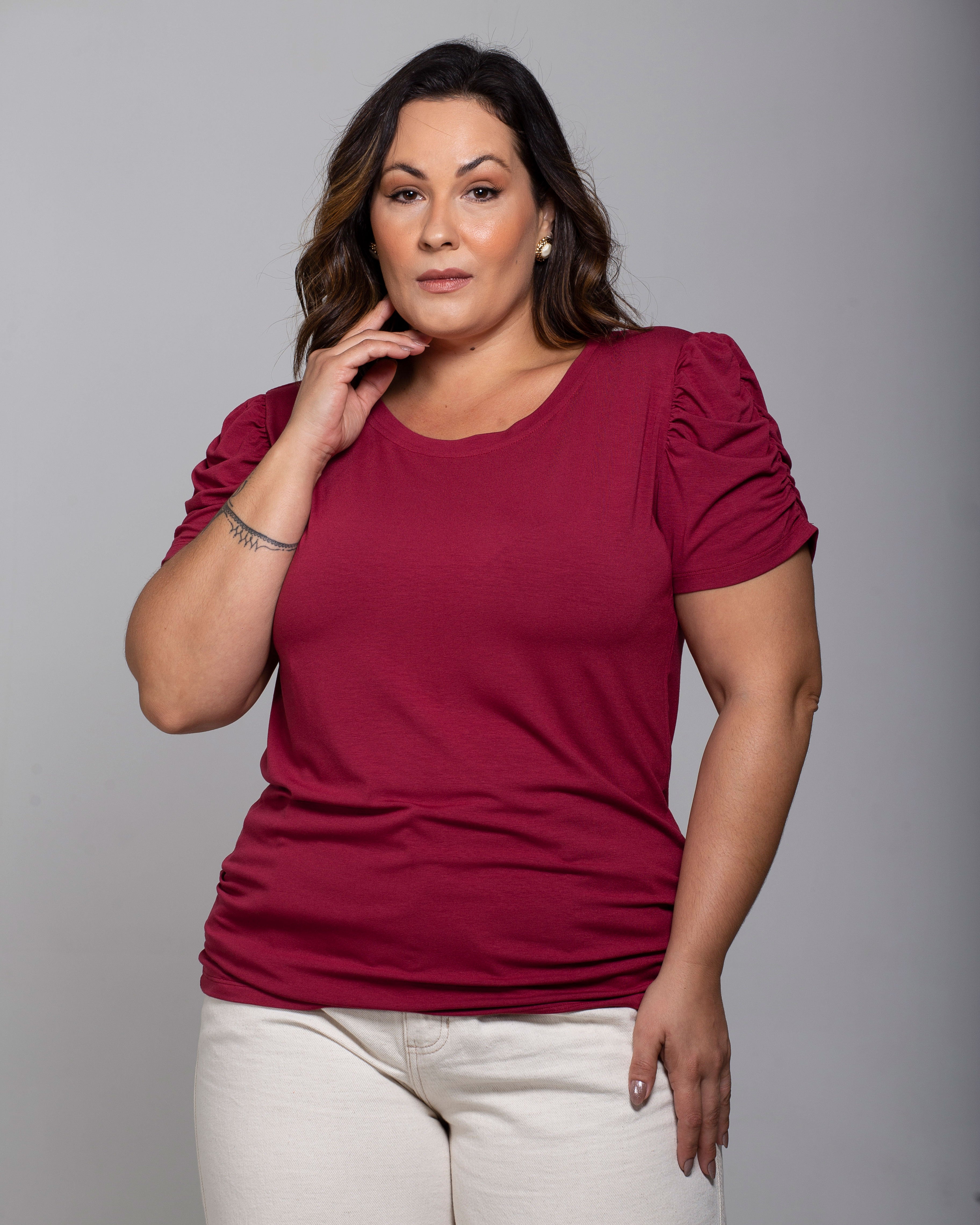 T-shirt Essencial Bufante - Divina Garota