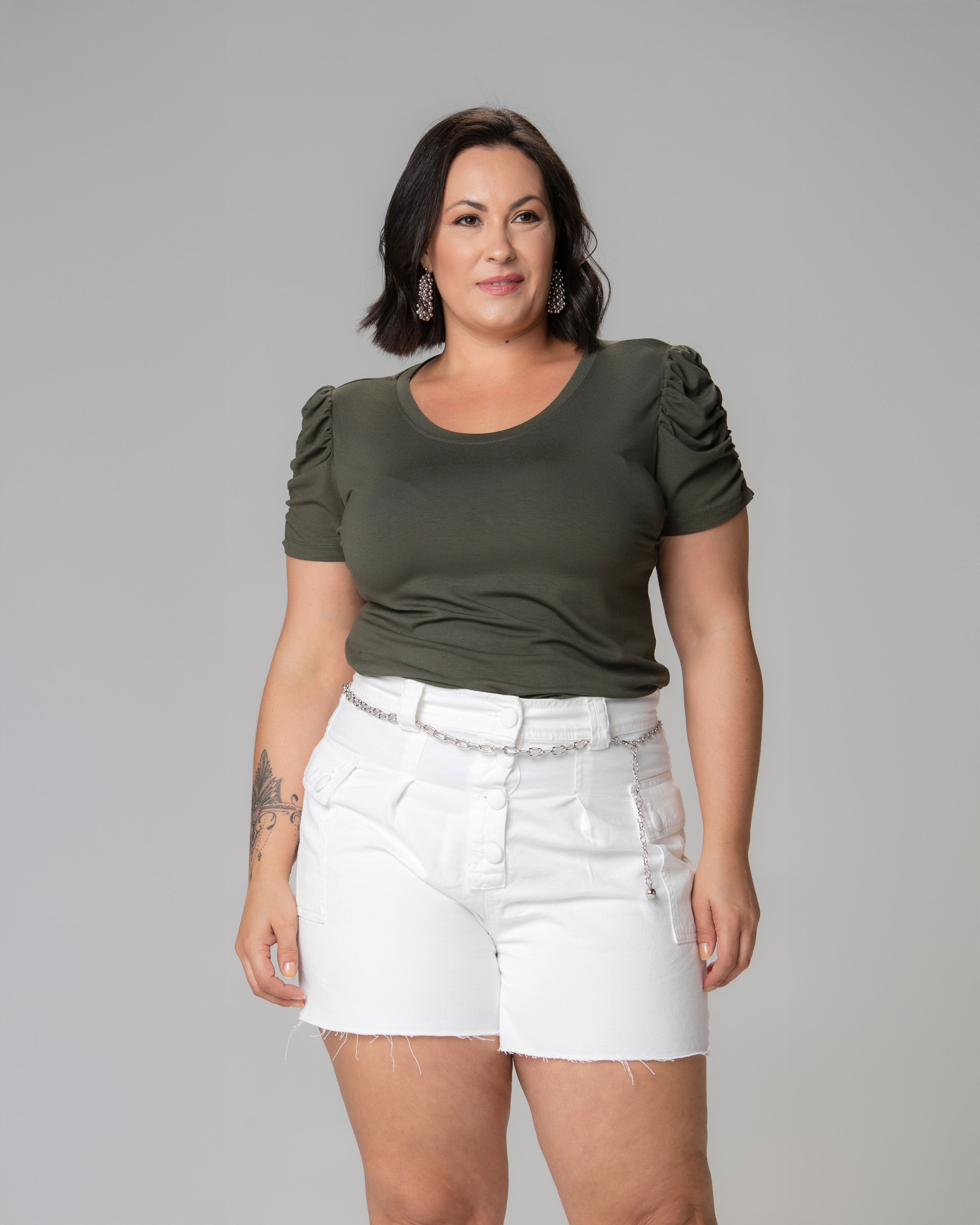 T-shirt Essencial Bufante - Divina Garota