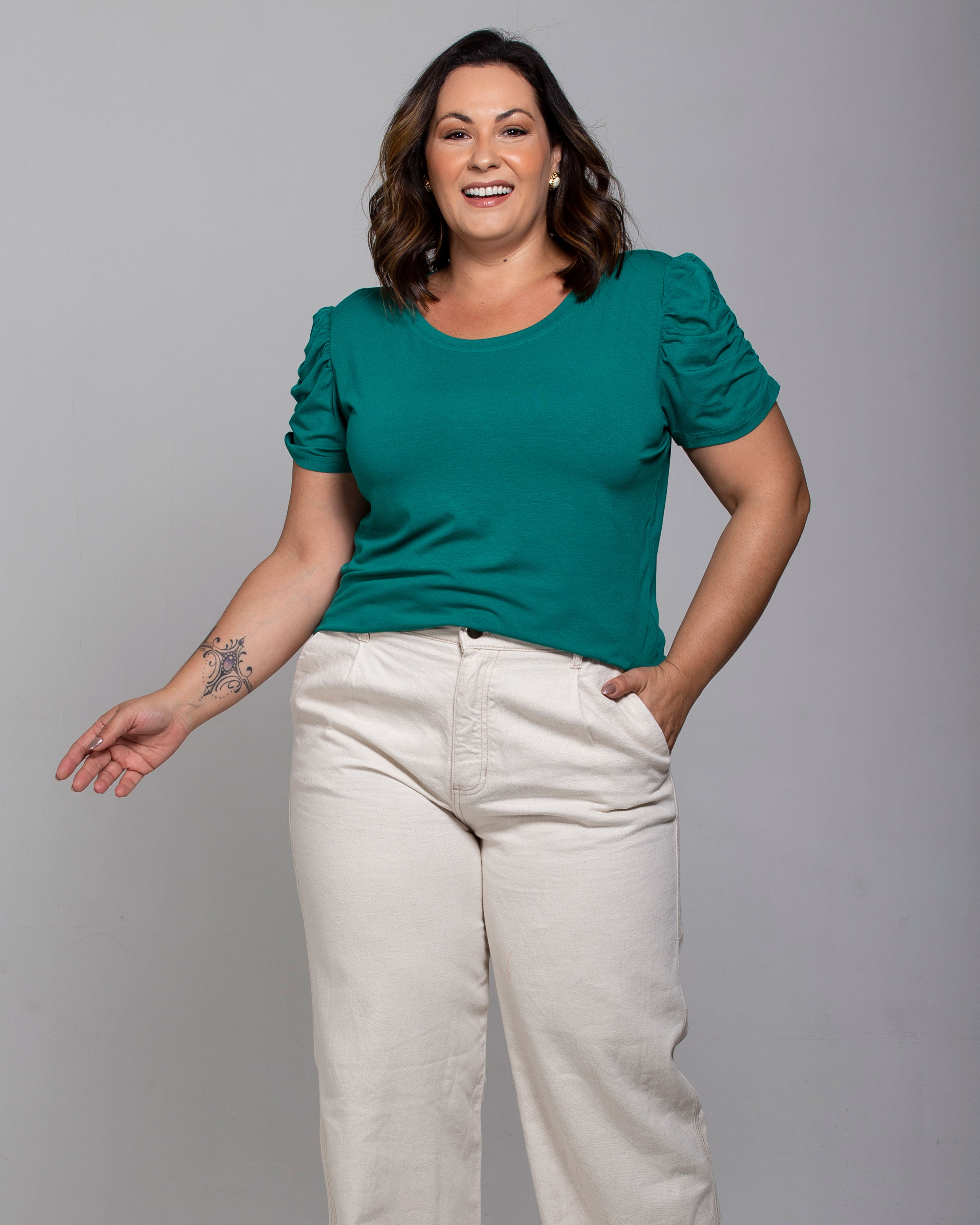 T-shirt Essencial Bufante - Divina Garota