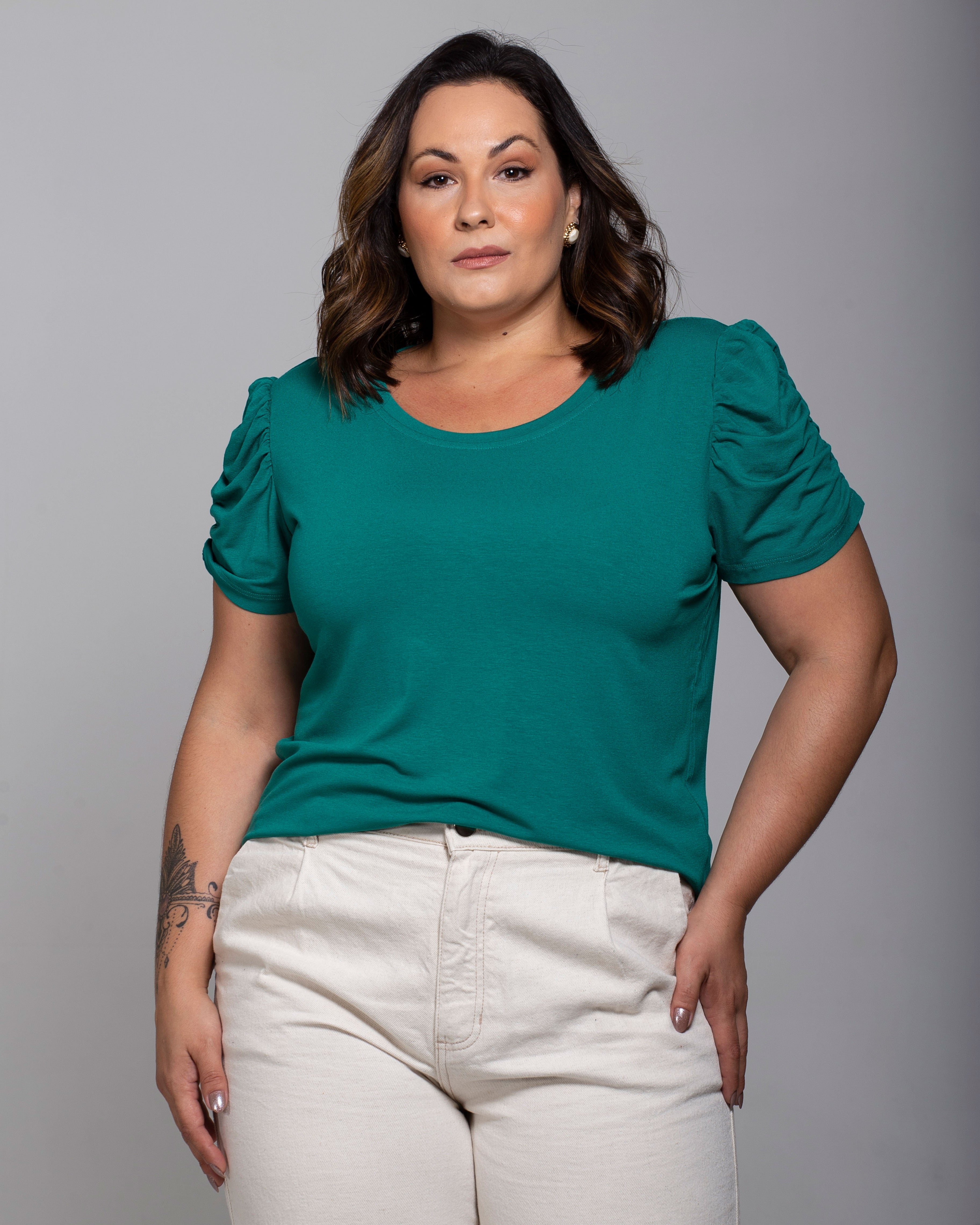 T-shirt Essencial Bufante - Divina Garota