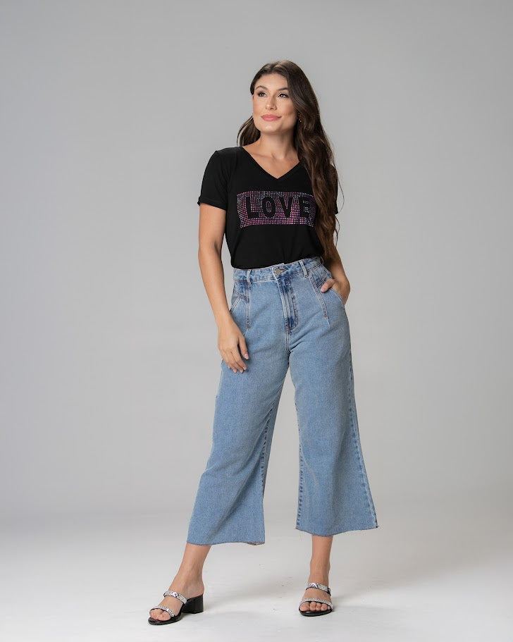 T-Shirt Love Neon - Divina Garota