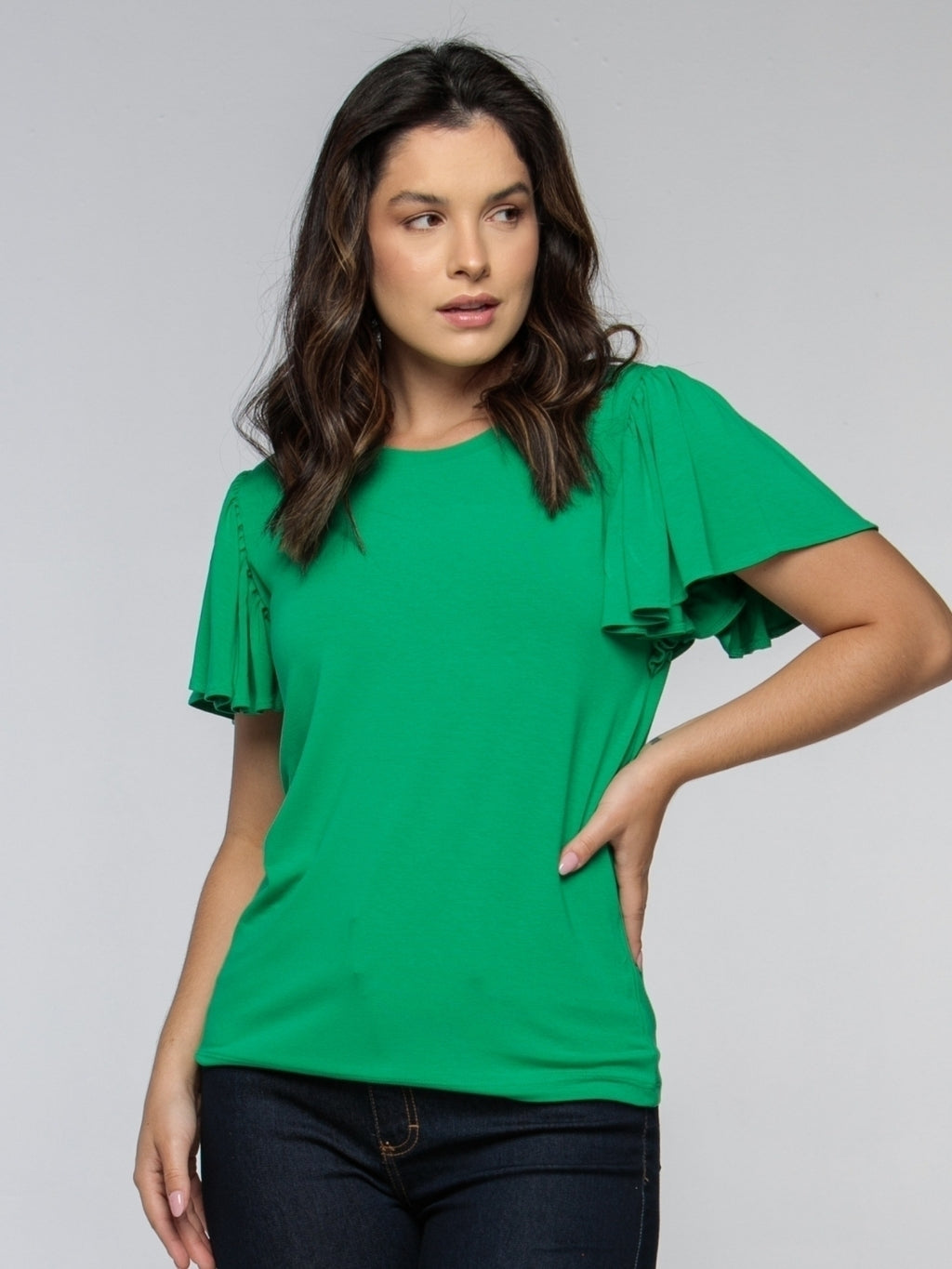 Blusa Essencial Manga Jabô - Divina Garota