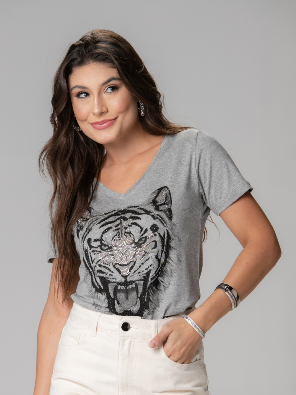 T-shirt Tigre
