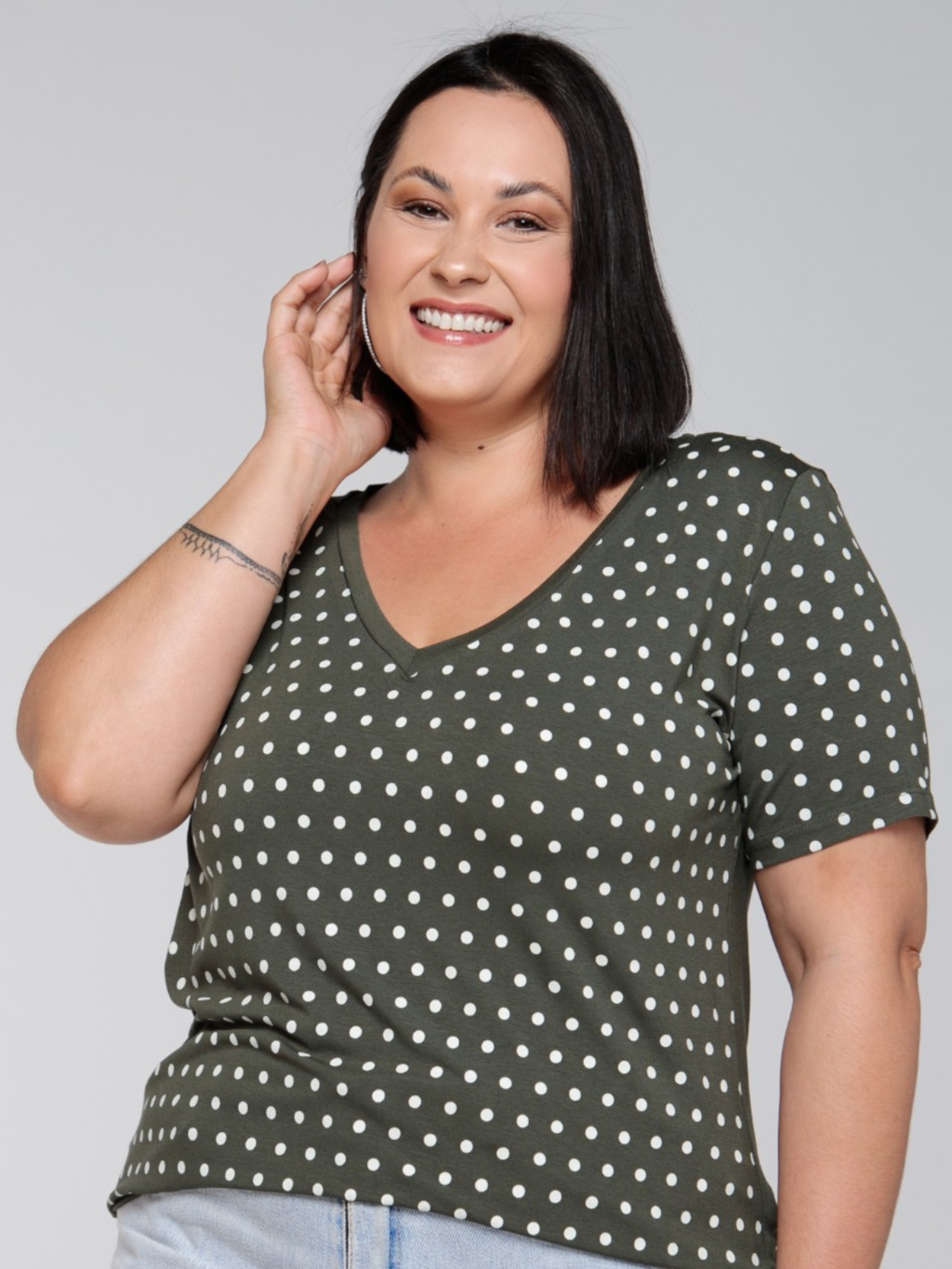 T-Shirt Poá - Divina Garota