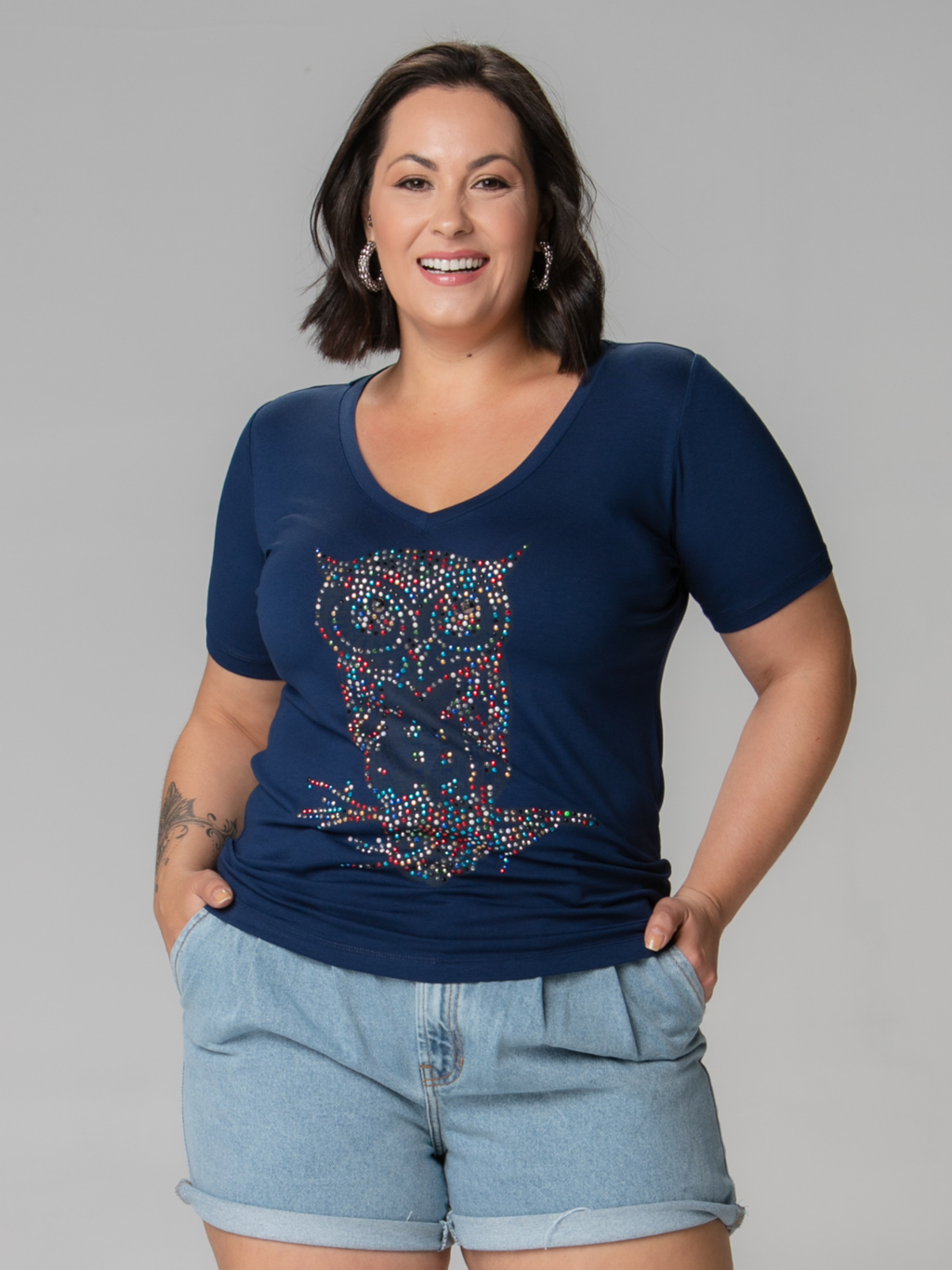 T-Shirt Coruja - Divina Garota