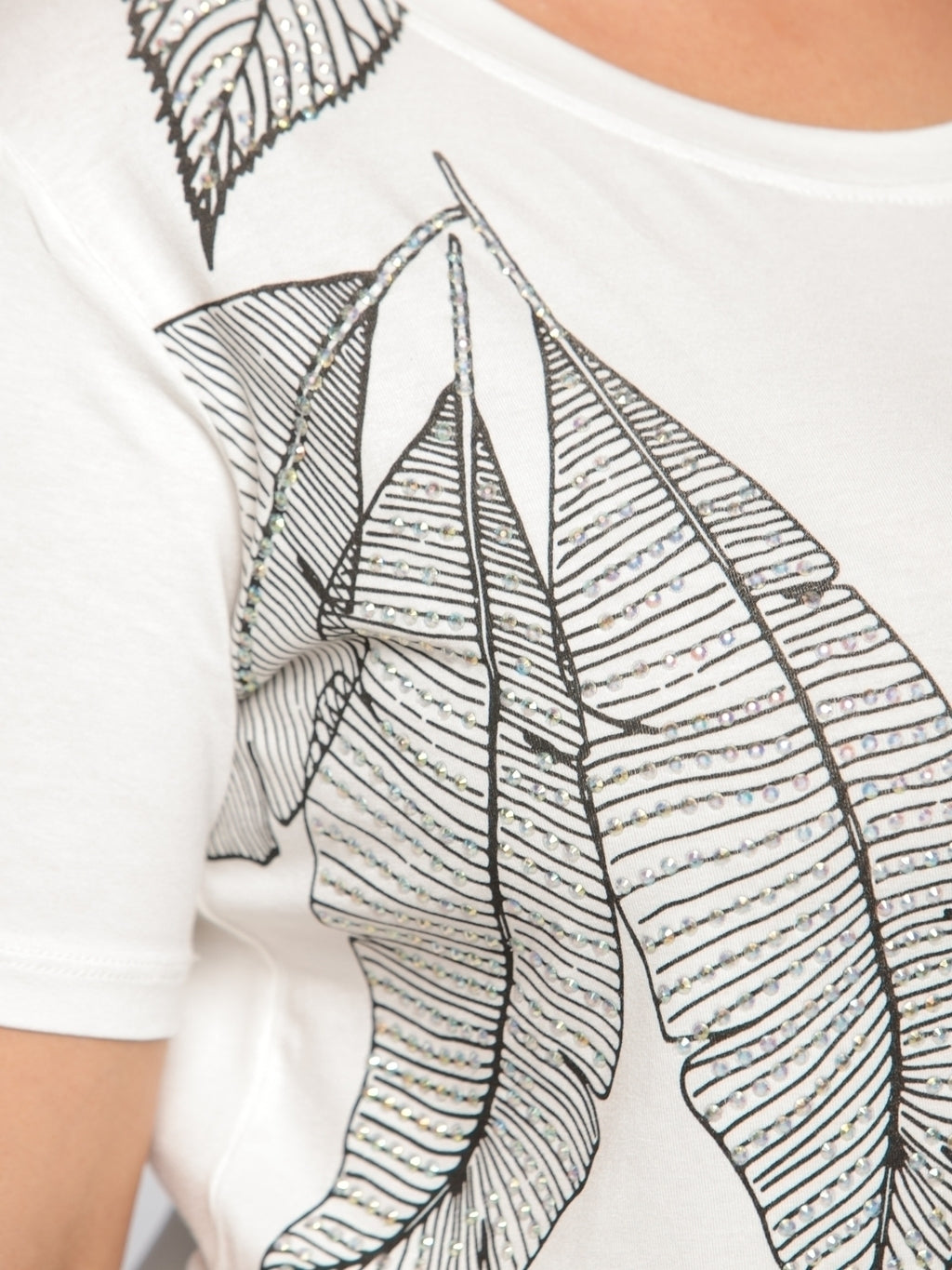 T-Shirt Folhas de Oásis