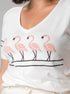 T-shirt Flamingos