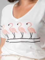 T-shirt Flamingos
