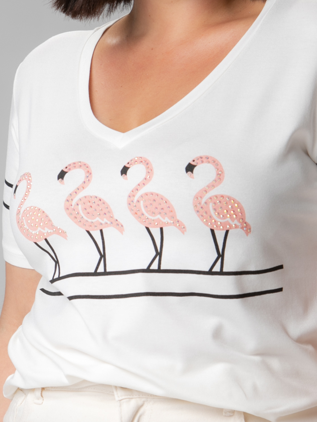 T-shirt Flamingos