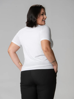 T-shirt Floral Abstrato - Divina Garota