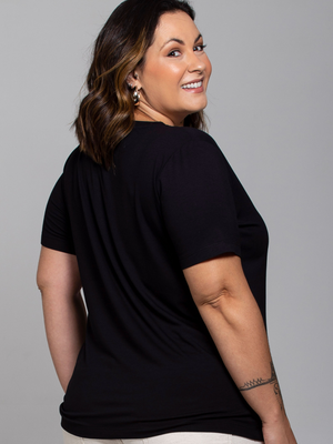 T-shirt Imperial Bordada - Divina Garota