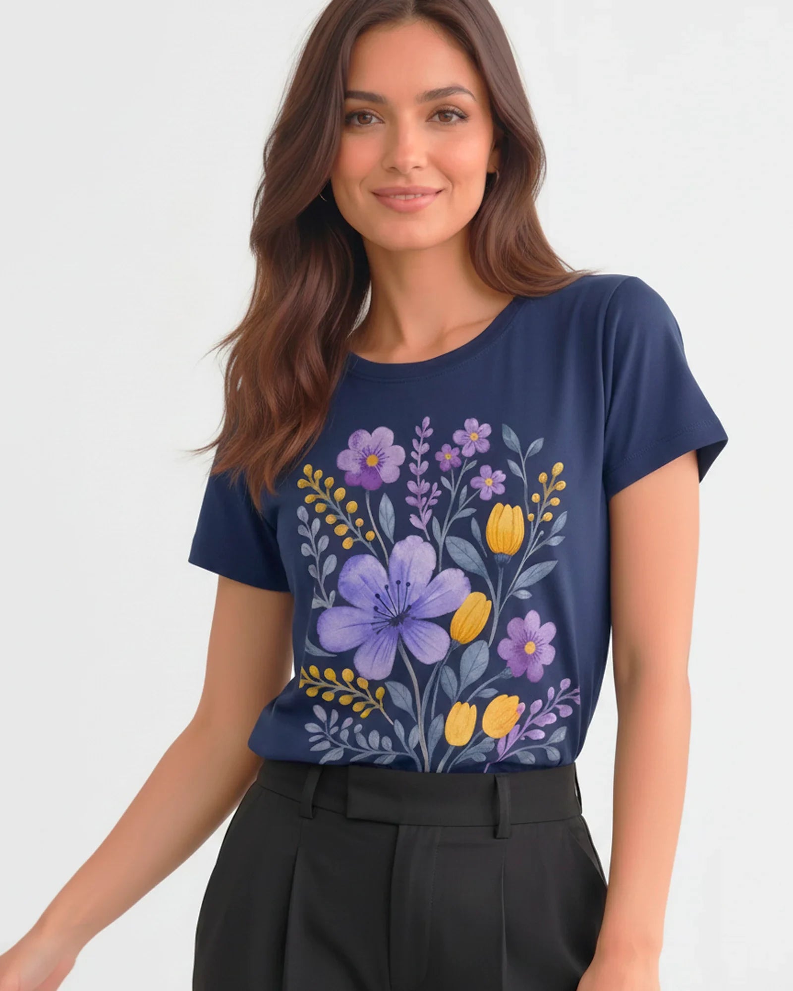 T-Shirt Jardim Lavanda