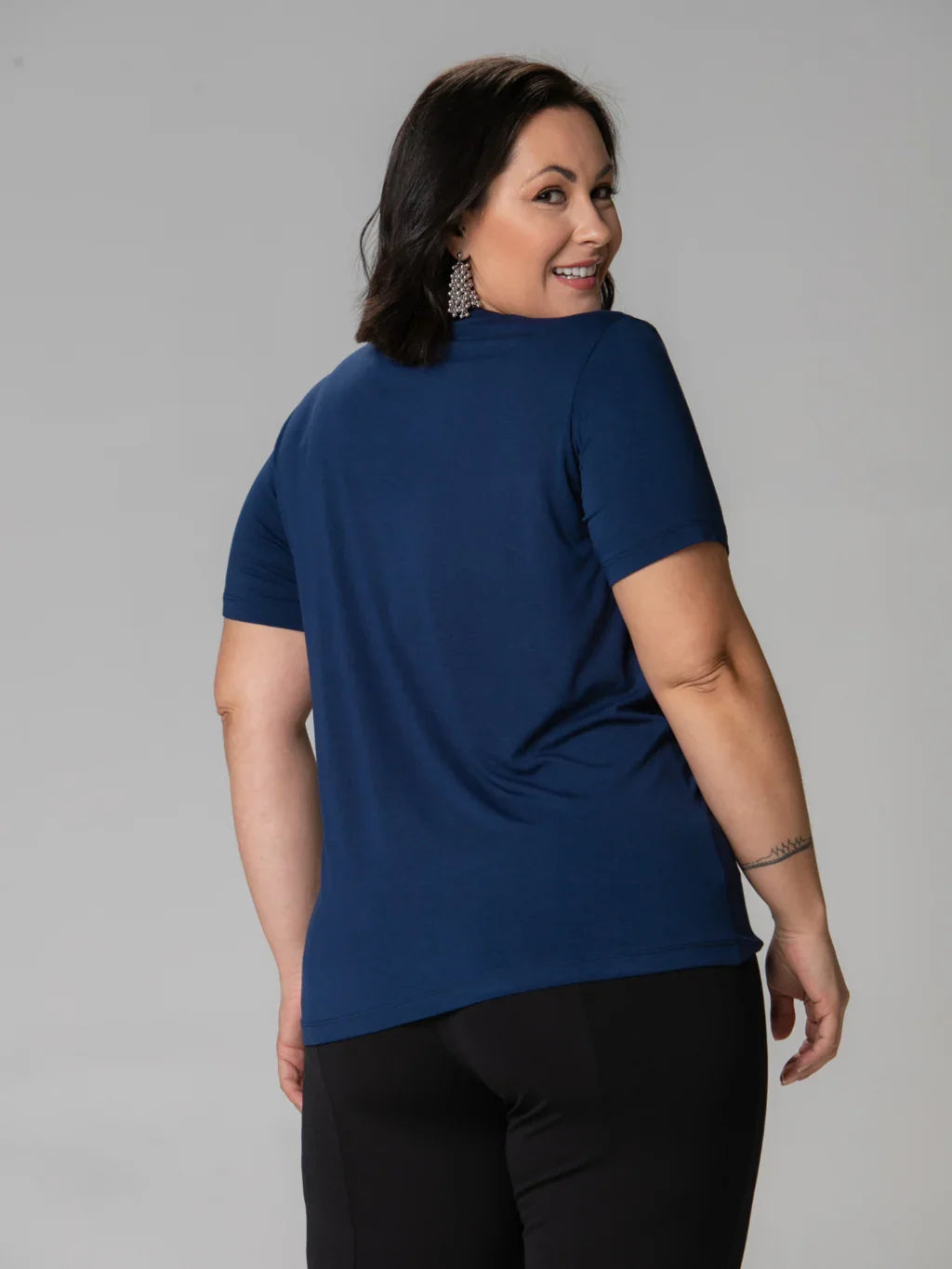 T-Shirt Olho Grego Strass - Divina Garota