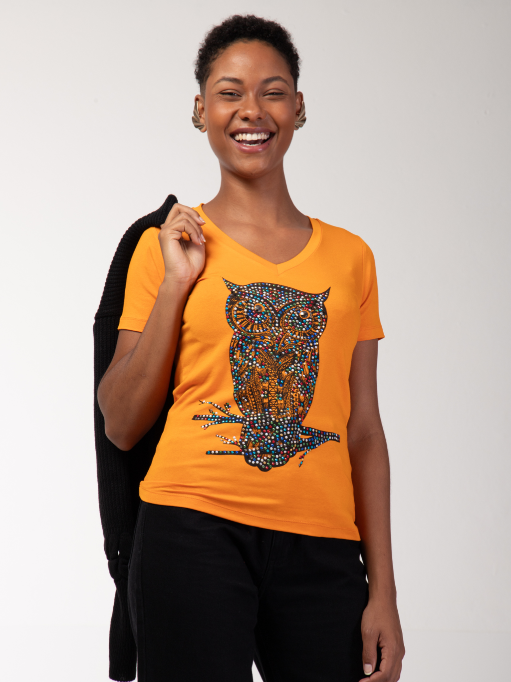 T-Shirt Coruja - Divina Garota