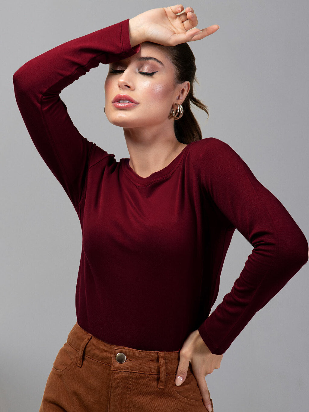 Blusa Manga Longa Essencial