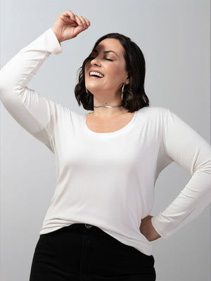 Blusa Manga Longa Essencial - Divina Garota