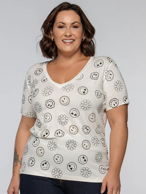 T-Shirt Smile - Divina Garota