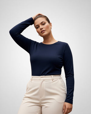 Kit 3 Peças Essenciais Manga Longa - Divina Garota