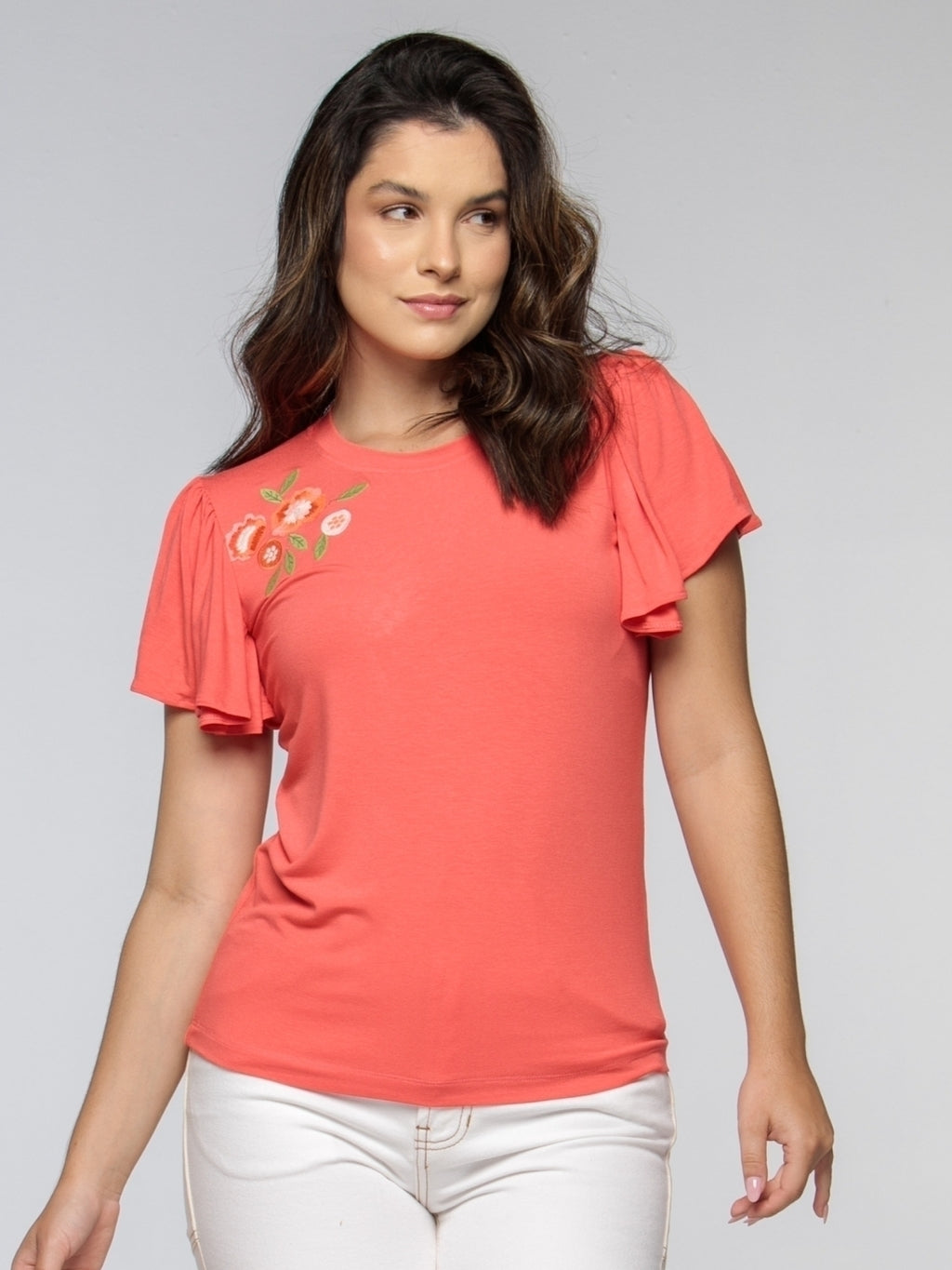 Blusa Bordada Serena