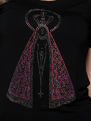 T-Shirt Santa Strass - Divina Garota