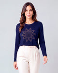 Blusa Manga Girassol Dourado
