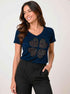 T-Shirt Trevo strass