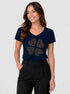 T-Shirt Trevo strass