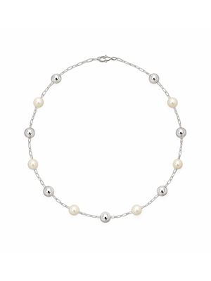 Choker Aurora Prateada - Divina Garota