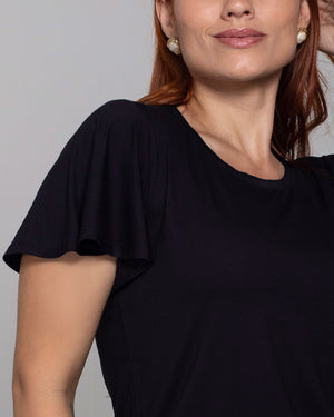 Blusa Essencial Manga Sino - Divina Garota