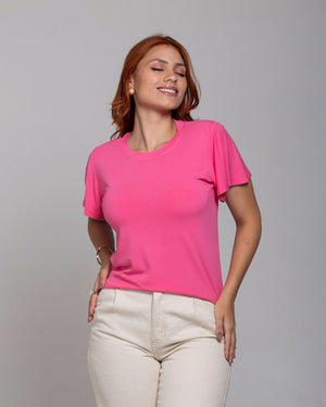 Blusa Essencial Manga Sino - Divina Garota