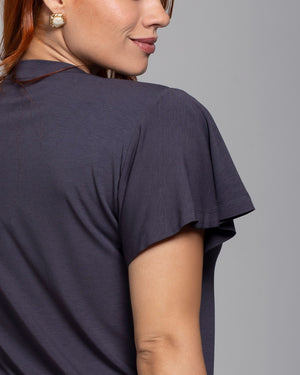 Blusa Essencial Manga Sino - Divina Garota