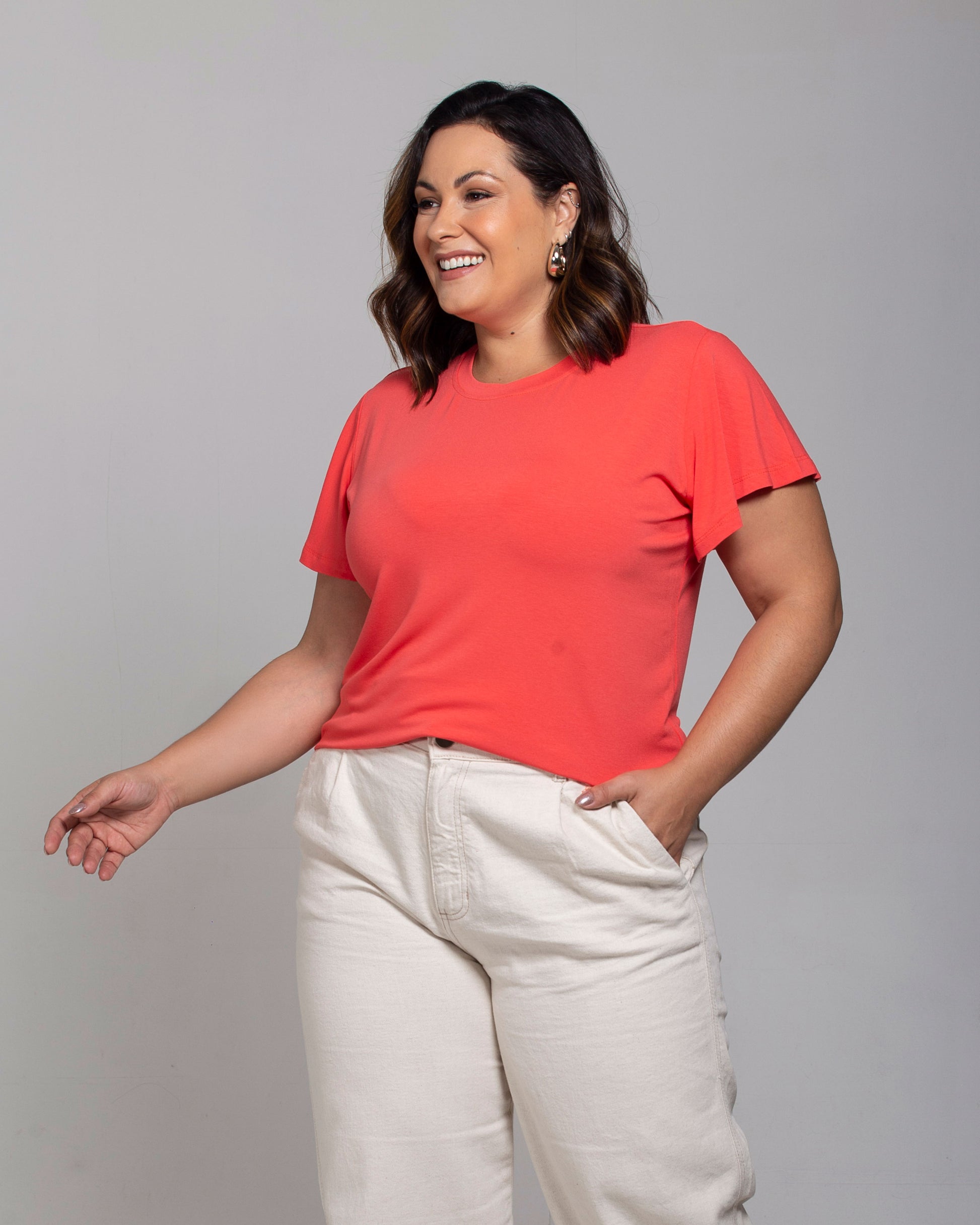 Blusa Essencial Manga Sino