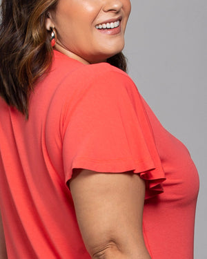 Blusa Essencial Manga Sino - Divina Garota